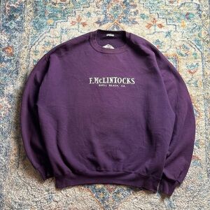 Vintage F.McLintoks Horse Crewneck Size XL